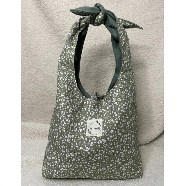 Petit sac à nouer Kaki