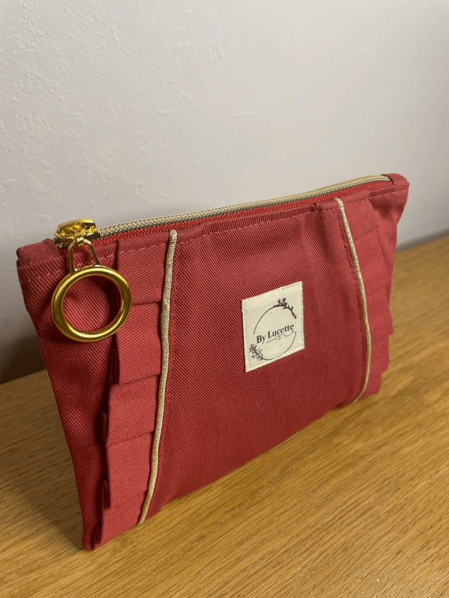 Petite trousse à volants Rouille